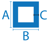 Hot rolled steel square tube